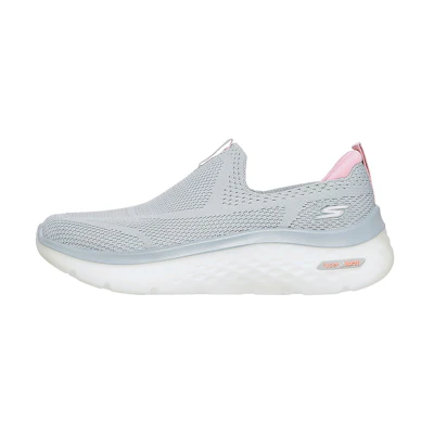(W) Skechers Go Walk Hyper Burst 'Grey Slip-On'