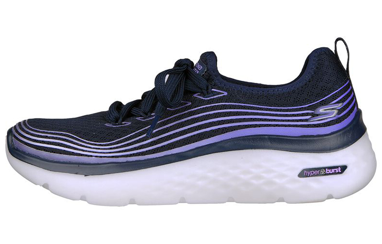 (Women) Skechers Go Walk Hyper Burst 'Navy Casual' 124599-NVLV