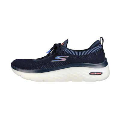 (W) Skechers Go Walk Hyper Burst 'Navy'