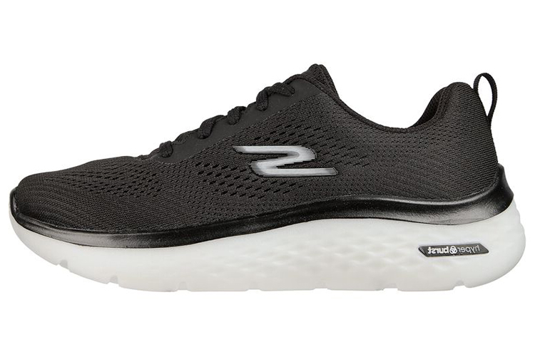 (Women) Skechers Go Walk Hyper Burst Low-Top Black/White 124578-BKW