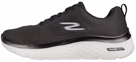 (Women) Skechers Go Walk Hyper Burst Low-Top Black/White 124578-BKW (Women) Skechers Go Walk Hyper Burst Low-Top Black/White 124578-BKW