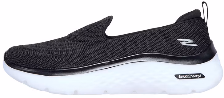 women-skechers-go-walk-hyper-burst-slip-on-black-white-124580-bkw
