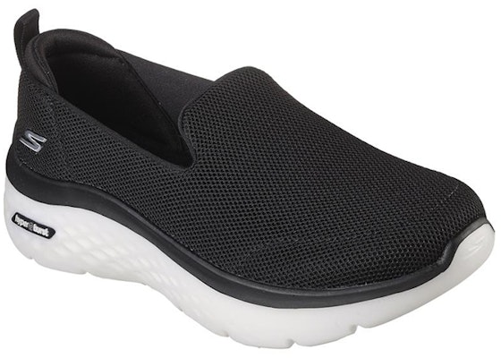 (Women) Skechers Go Walk Hyper Burst Slip-On 'Black White' 124580-BKW Lookbook (Women) Skechers Go Walk Hyper Burst Slip-On 'Black White' 124580-BKW