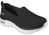 (W) Skechers Go Walk Hyper Burst Slip-On 'Hitam Putih' 124580-BKW