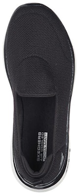 (Women) Skechers Go Walk Hyper Burst Slip-On 'Black White' 124580-BKW Shop (Women) Skechers Go Walk Hyper Burst Slip-On 'Black White' 124580-BKW