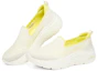 Lookbook (Women) Skechers Go Walk Hyper Burst Slip-On 'White Yellow' 124577-WYL