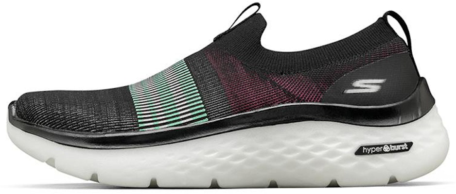 (Women) Skechers Go Walk Hyper Burst Slip-Ons Black/Multi 124579-BKMT Buy (Women) Skechers Go Walk Hyper Burst Slip-Ons Black/Multi 124579-BKMT