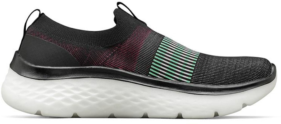 (W) Skechers Go Walk Hyper Burst Slip-Ons Hitam/Multi 124579-BKMT Order (W) Skechers Go Walk Hyper Burst Slip-Ons Hitam/Multi 124579-BKMT