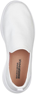 (Women) Skechers Go Walk Joy-Gratify 'White Slip-On' 15612-WHT Shop (Women) Skechers Go Walk Joy-Gratify 'White Slip-On' 15612-WHT