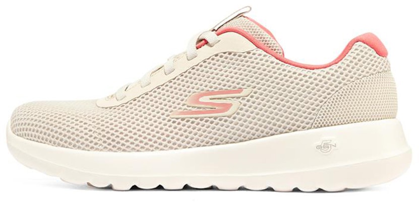 (Women) Skechers GOwalk Joy Light Motion 'Off White Pink' 124707-OFPK Buy (Women) Skechers GOwalk Joy Light Motion 'Off White Pink' 124707-OFPK