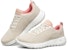 (W) Skechers Go Walk Joy Kasut Lari Ivory/Pink 15641-OFPK