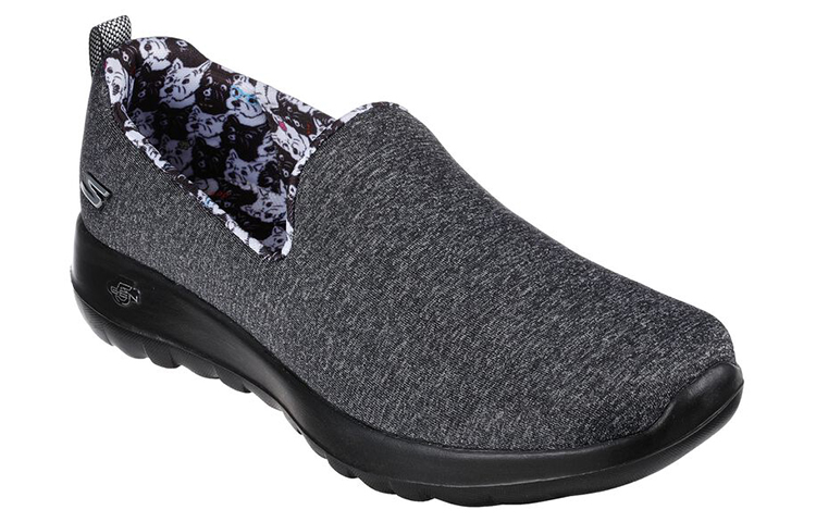 Lookbook (W) 스케쳐스 고워크 조이 '벨라 요키 블랙' (Skechers Gowalk Joy 'Bella Yorkie Black') 124715-BBK