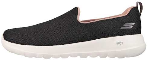 (Women) Skechers Go Walk Joy 'Black Pink Slip-On' 124704-BKPK (Women) Skechers Go Walk Joy 'Black Pink Slip-On' 124704-BKPK