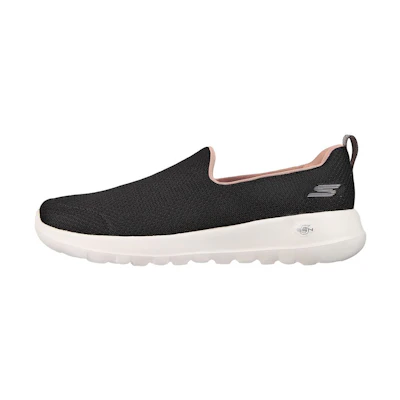 (W) Skechers Go Walk Joy 'Black Pink Slip-On'