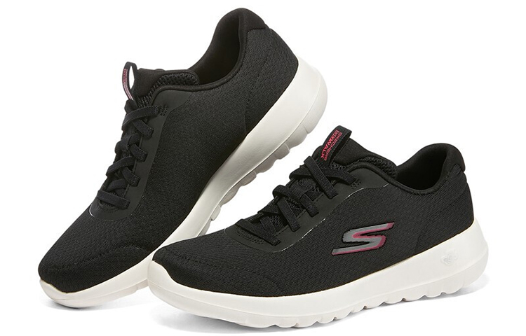 Shop (W) Skechers Go Walk Joy 'Hitam Putih' 124094-BKW