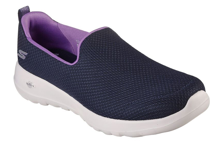 Lookbook (Women) Skechers Go Walk Joy 'Blue Purple Slip-On' 124704-NVLV