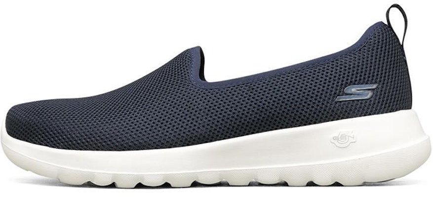 (Women) Skechers Go Walk Joy Slip-on Shoes Dark-Blue 'Navy Blue White' 124186-NVW Buy (Women) Skechers Go Walk Joy Slip-on Shoes Dark-Blue 'Navy Blue White' 124186-NVW