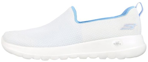 (Women) Skechers Go Walk Joy 'Danil White Blue' 124704-WBL (Women) Skechers Go Walk Joy 'Danil White Blue' 124704-WBL