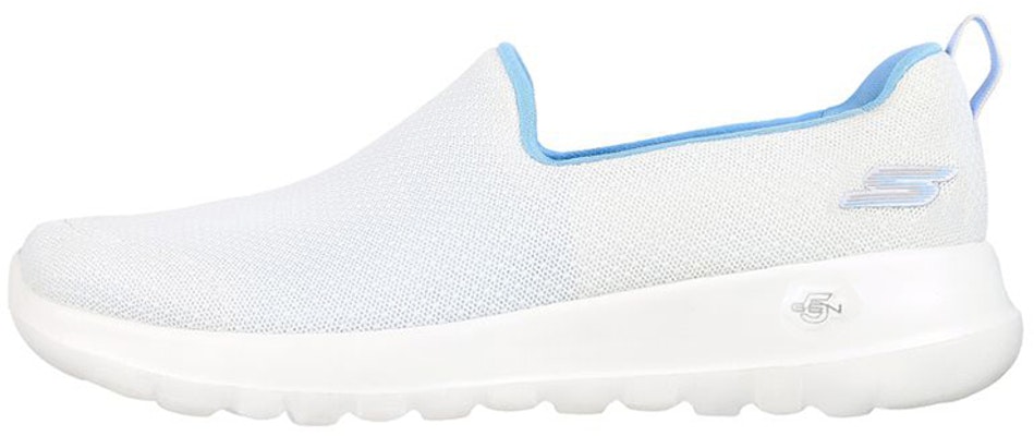 (Women) Skechers Go Walk Joy 'Danil White Blue' 124704-WBL Buy (Women) Skechers Go Walk Joy 'Danil White Blue' 124704-WBL