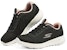 (W) Skechers Go Walk Joy 'Hitam Merah Jambu' 124707-BKPK