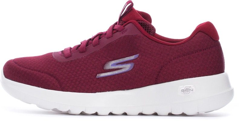 (Women) Skechers Go Walk Joy 'Ecstatic Dark Red' 124094-BURG Buy (Women) Skechers Go Walk Joy 'Ecstatic Dark Red' 124094-BURG