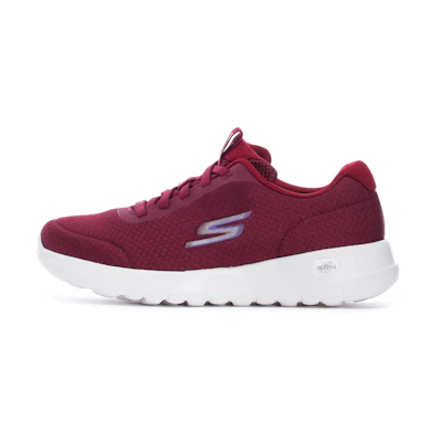 (W) Skechers Go Walk Joy 'Ecstatic Dark Red'