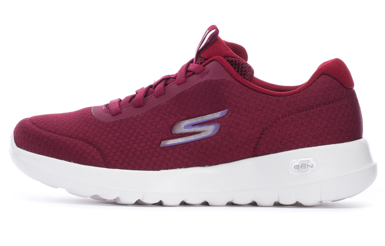(Women) Skechers Go Walk Joy 'Ecstatic Dark Red' 124094-BURG