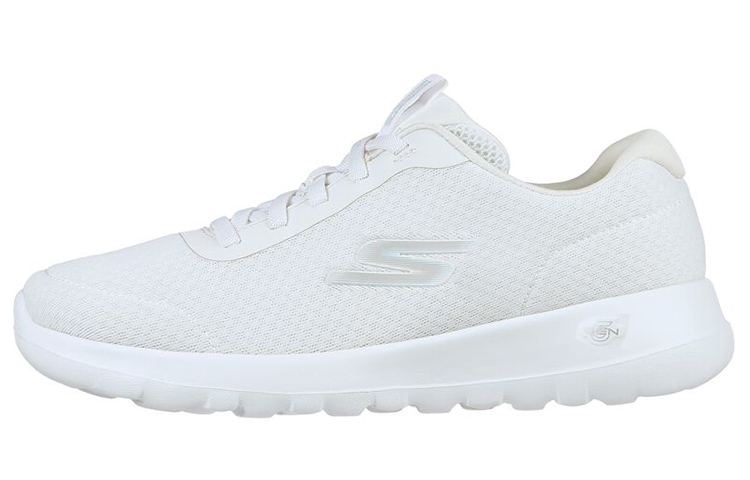 (Women) Skechers Go Walk Joy 'Ecstatic White' 124094-WBL