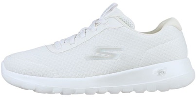 (Women) Skechers Go Walk Joy 'Ecstatic White' 124094-WBL (Women) Skechers Go Walk Joy 'Ecstatic White' 124094-WBL