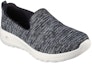 Lookbook (W) Skechers GO WALK Joy 'Everly Ringan Bernafas Kasual Rendah Kelabu' 124660-BKGY
