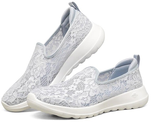 (Women) Skechers Go Walk Joy 'Grey White' 896020-LTGY Lookbook (Women) Skechers Go Walk Joy 'Grey White' 896020-LTGY