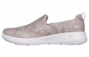 (Women) Skechers Go Walk Joy 'Low-Top Light Gray Casual' 124711-TPE (Women) Skechers Go Walk Joy 'Low-Top Light Gray Casual' 124711-TPE