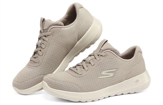 Skechers Go Walk Joy 女款低筒運動鞋 灰褐色 Shop Skechers Go Walk Joy 女款低筒運動鞋 灰褐色