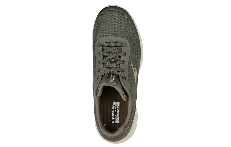 Lookbook Skechers Go Walk Joy 低筒慢跑鞋 女款 橄欖色