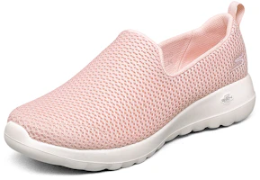 Lookbook Skechers Go Walk Joy 女款 桃粉色 低帮休閒運動鞋