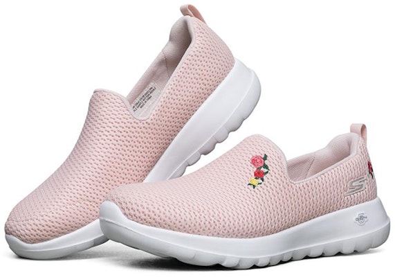 Skechers Go Walk Joy 懶人 減震耐磨 低幫 運動休閒鞋 女款 粉色 Lookbook Skechers Go Walk Joy 懶人 減震耐磨 低幫 運動休閒鞋 女款 粉色