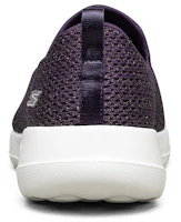 Shop Skechers Go Walk Joy 運動休閒懶人鞋 女款 深紫色