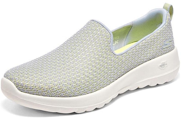 (W) Skechers Go Walk Joy 'Sensational Day - Abu-Abu Kuning Muda' 124199-LGYL Order (W) Skechers Go Walk Joy 'Sensational Day - Abu-Abu Kuning Muda' 124199-LGYL