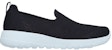 (W) Skechers Go Walk Joy 'Sensational Day - Hitam Putih' 124187-BKW