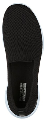 (Women) Skechers Go Walk Joy 'Sensational Day - Black White' 124187-BKW Shop (Women) Skechers Go Walk Joy 'Sensational Day - Black White' 124187-BKW
