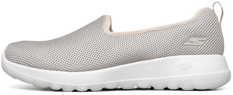 (Women) Skechers Go Walk Joy Slip-On Shoes Gray/Chestnut 124186-TPE Buy (Women) Skechers Go Walk Joy Slip-On Shoes Gray/Chestnut 124186-TPE