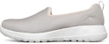 (W) Skechers Go Walk Joy Kasut Slip-On Kelabu/Chestnut 124186-TPE