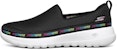 (W) Skechers Go Walk Joy Kasut Slip-On Hitam Rendah 124096-BKMT