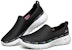 (W) Skechers Go Walk Joy Kasut Slip-On Hitam Rendah 124096-BKMT