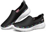 Lookbook (W) Skechers Go Walk Joy Kasut Slip-On Hitam Rendah 124096-BKMT