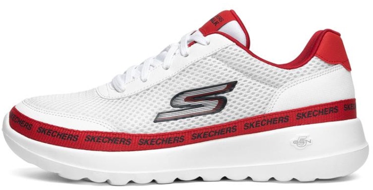 women-skechers-go-walk-joy-white-red-124088-wrd