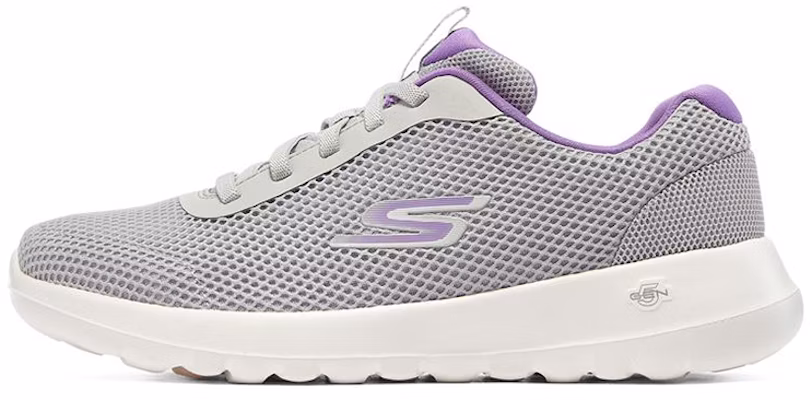 (Women) Skechers Go Walk Joy Low-Top Grey 124707-GYLV Buy (Women) Skechers Go Walk Joy Low-Top Grey 124707-GYLV