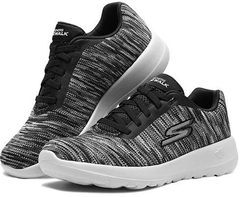 (W) Skechers Go Walk Joy Lage Schoen Zwart/Wit 15614-BKGY Shop (W) Skechers Go Walk Joy Lage Schoen Zwart/Wit 15614-BKGY