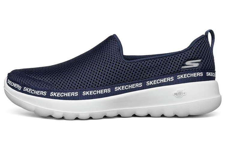 (Women) Skechers Go Walk Joy Low-Top Slip-on Shoes Blue/White 124096-NVW