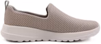 Order (W) Skechers Go Walk Joy Kasut Bertumit Rendah Slip-Ons Kelabu/Coklat 15600-TPE